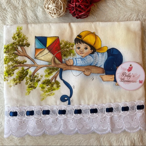 Muslin baby swaddle (Handmade) - Picture 15 of 16